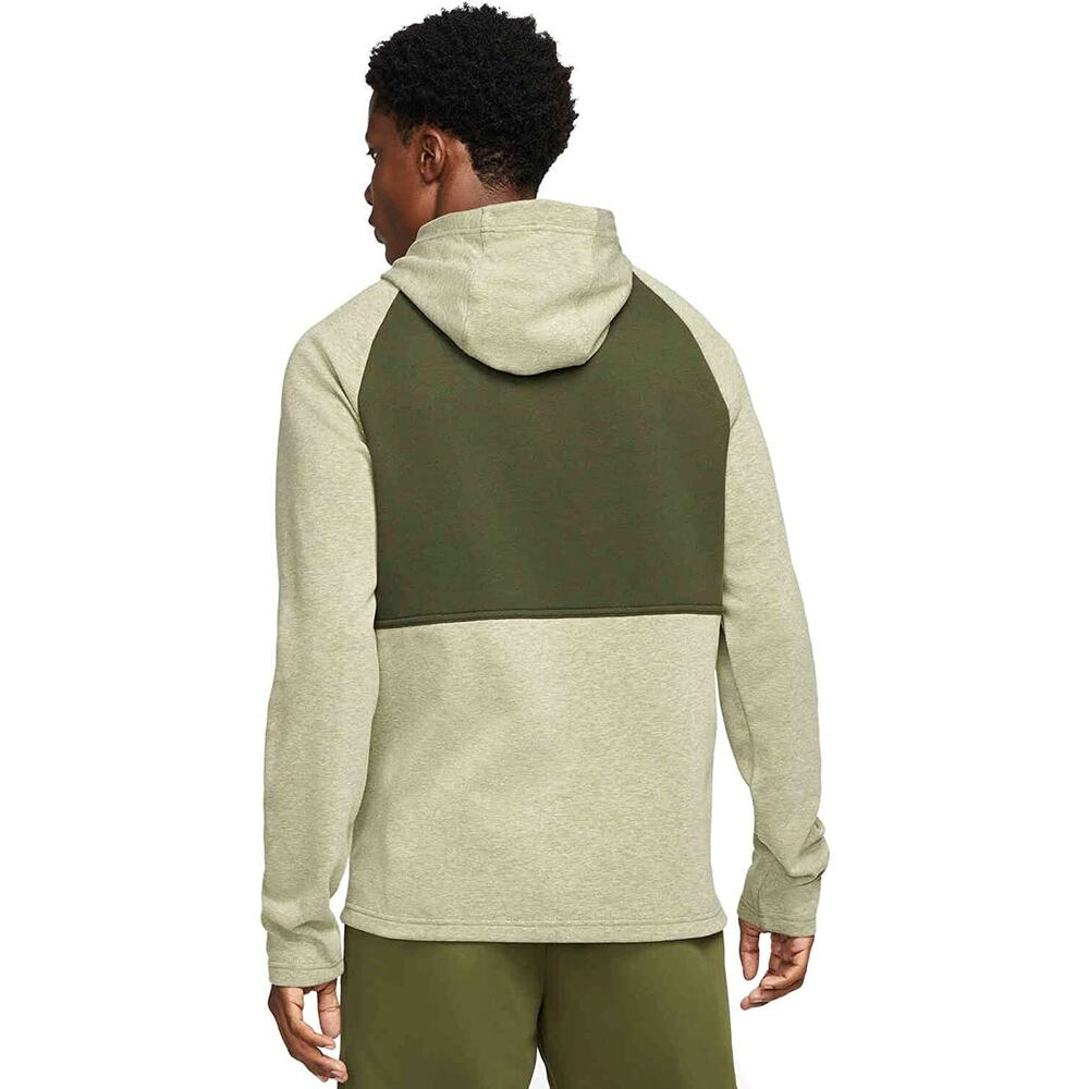 2. Nike Therma-FIT Pullover Training Heathered Green Hoodie‎ Men's M DD2112-326 - Picture 10 of 11